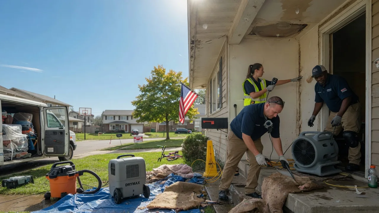Water Damage Restoration in Burnt Prairie, IL near me